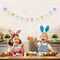 Felt Happy Easter Banner – Pastel Bunny Garland for Mantel & Wall